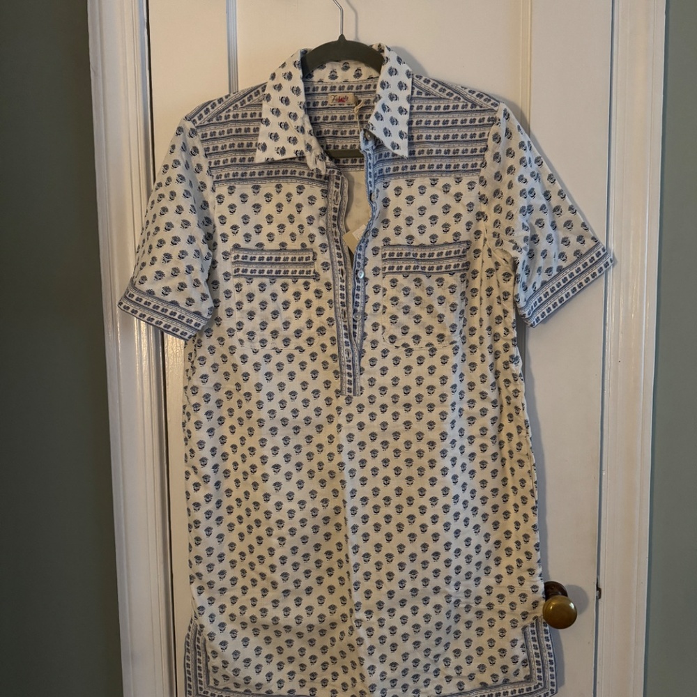 NWT Faherty Rae Dress - Picture 9 of 9
